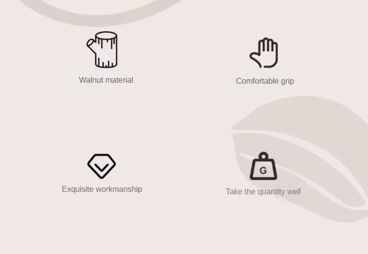 1PC 304 Stainless Steel Walnut Long Handle Coffee Powder Powder Measuring Spoon Kitchen Baking Tools Measuring Spoon Cucharas