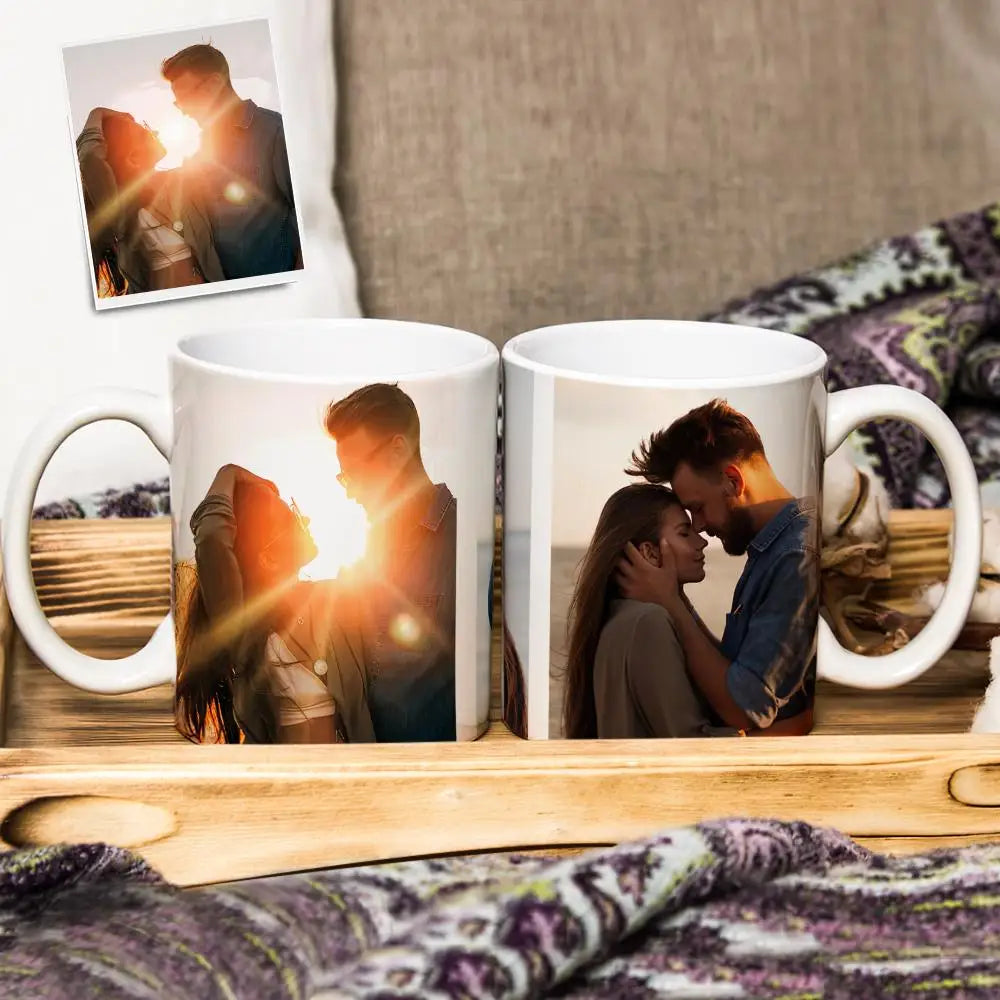 1pc Custom Photo Mug Personalized Coffee Mug with Photo Unique Gift for Anniversary Valentine's Housewarming Mother's Day