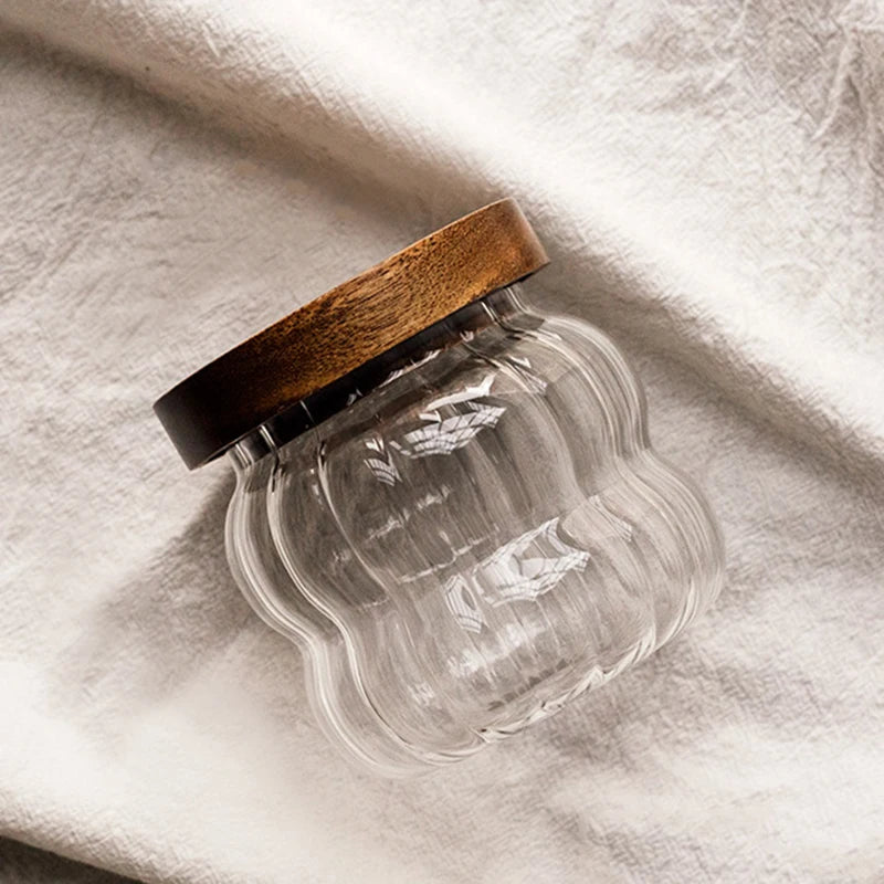 12oz/14.3oz Storage Bottles Vacuum Coffee Bean Canister Storage Container Airtight Storage Containers Simple Coffee Containers