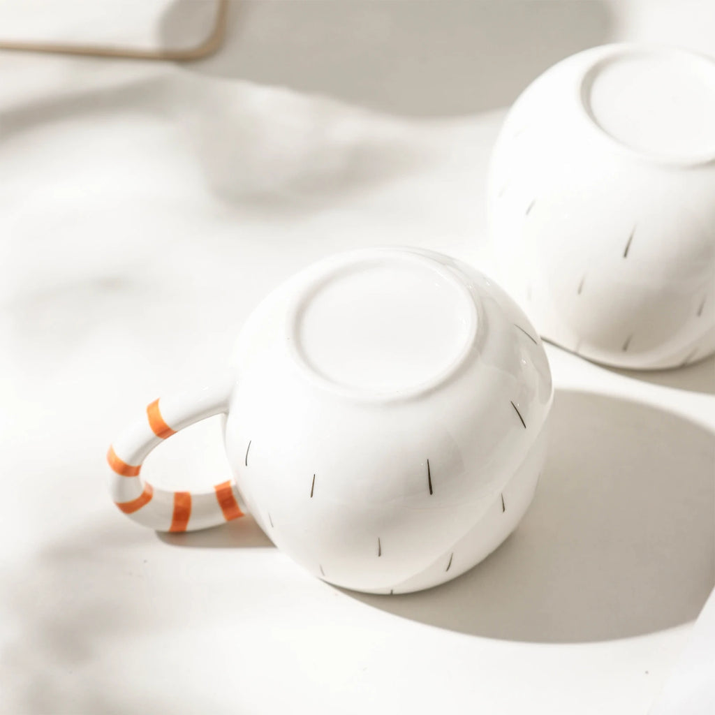 1pc cute ceramic cup, cat shaped mug, 380ml/13oz milk, coffee, and water cups